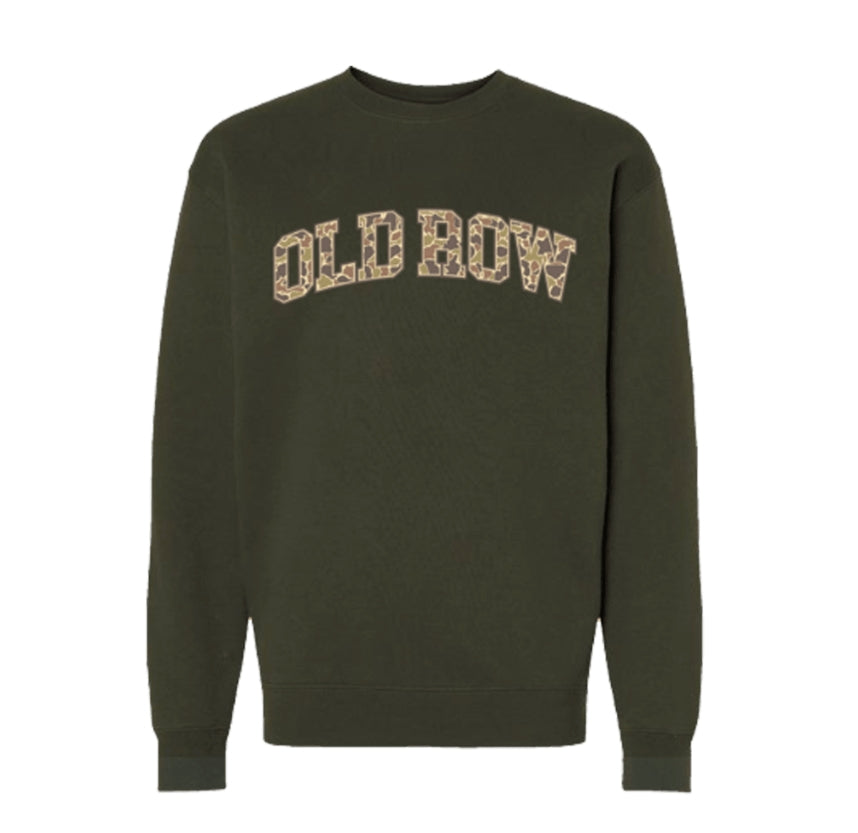 ARMY CAMO CREWNECK