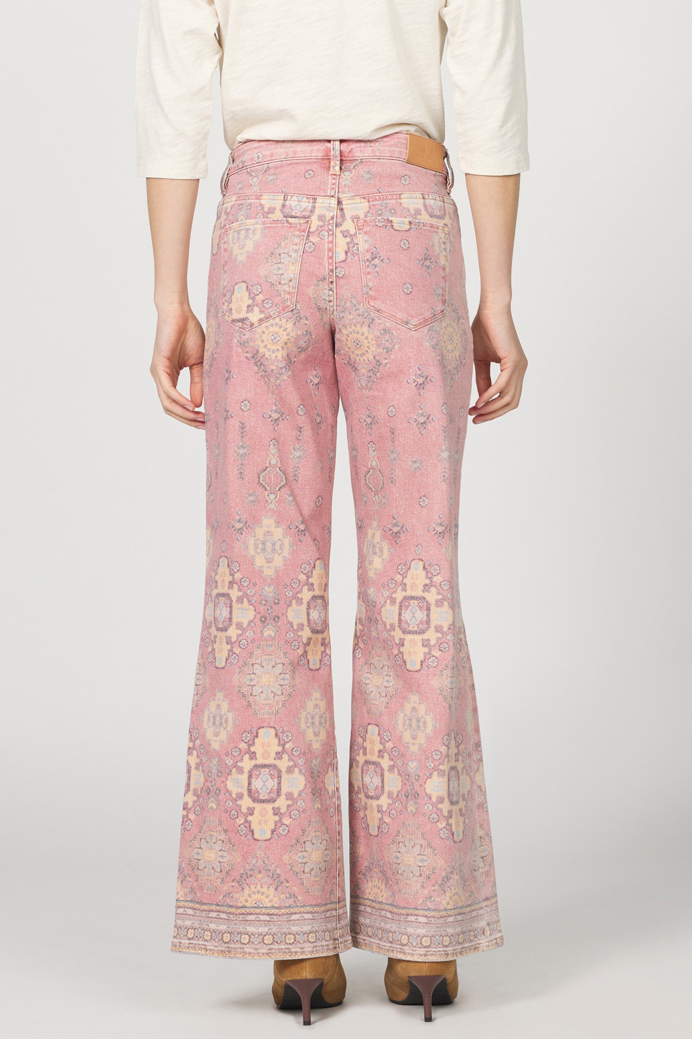 TIBETAN TAPESTRY MICHA WIDE LEG JEAN