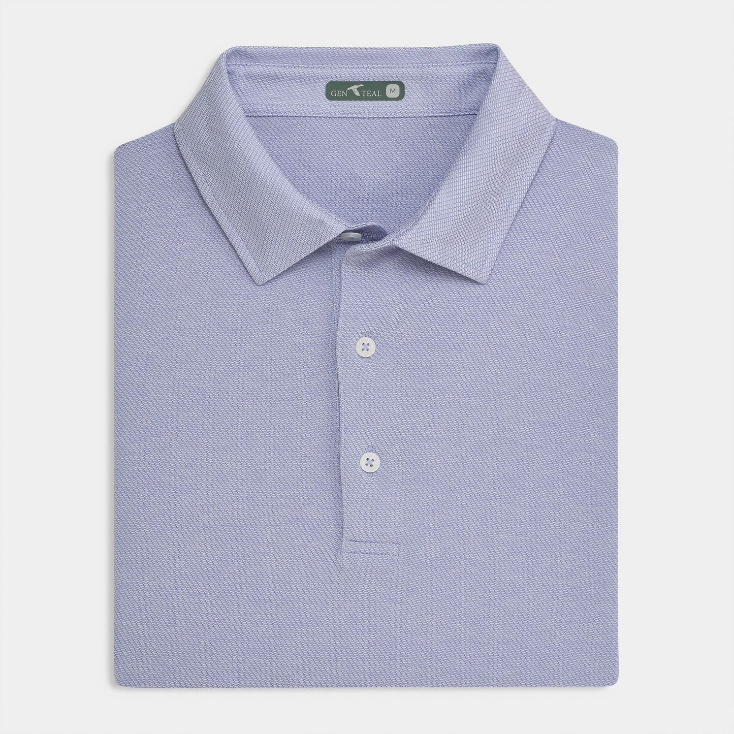 GENTEAL LILAC SCALES TEXTURED POLO