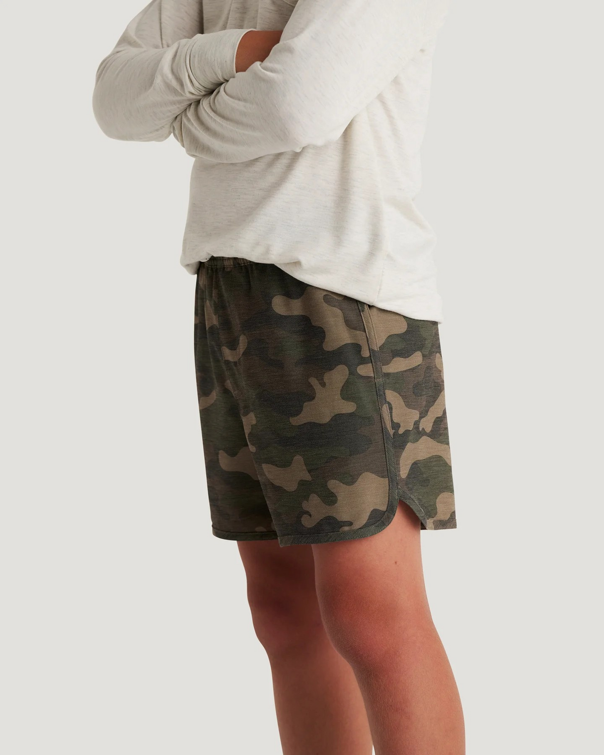 WOODLAND CAMO YOUTH REVERB SHORT