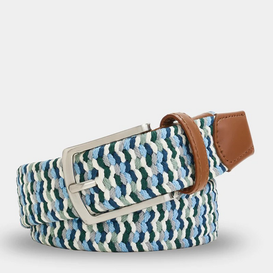 MULTICOLOR MAJOLICA STRETCH BELT
