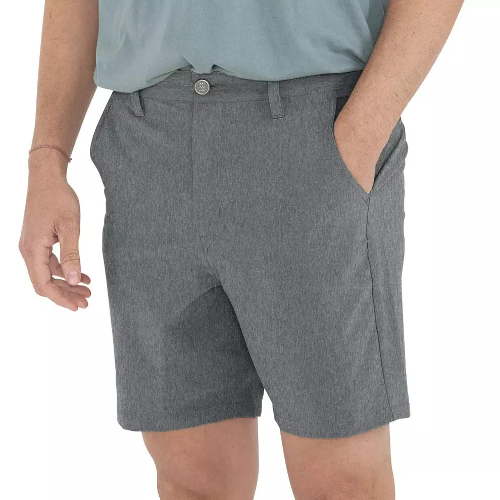 FREE FLY MEN'S GRAPHITE 7" HYBRID SHORT