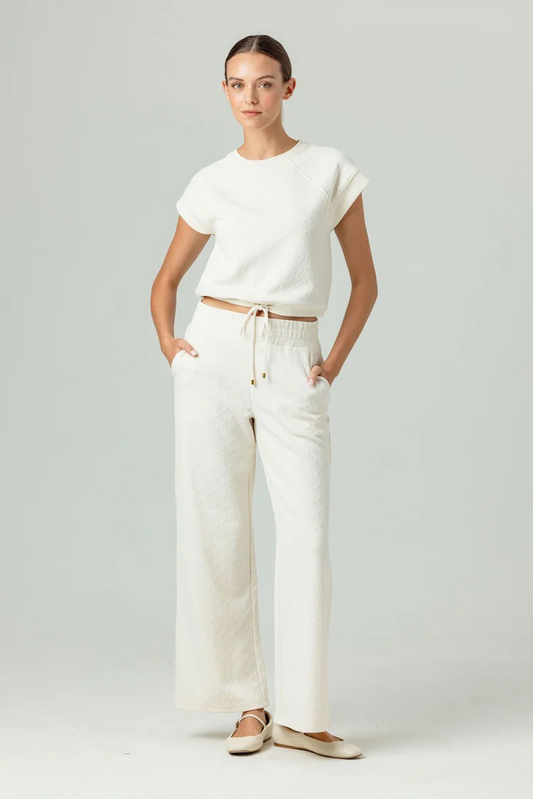 SUNDAYS CREAM LOUELLE PANTS