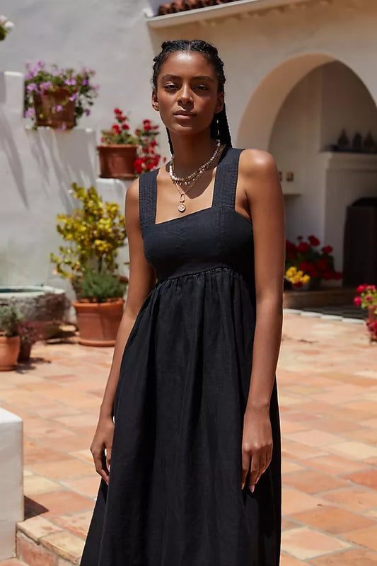 SUNDAYS BLACK RICCI DRESS