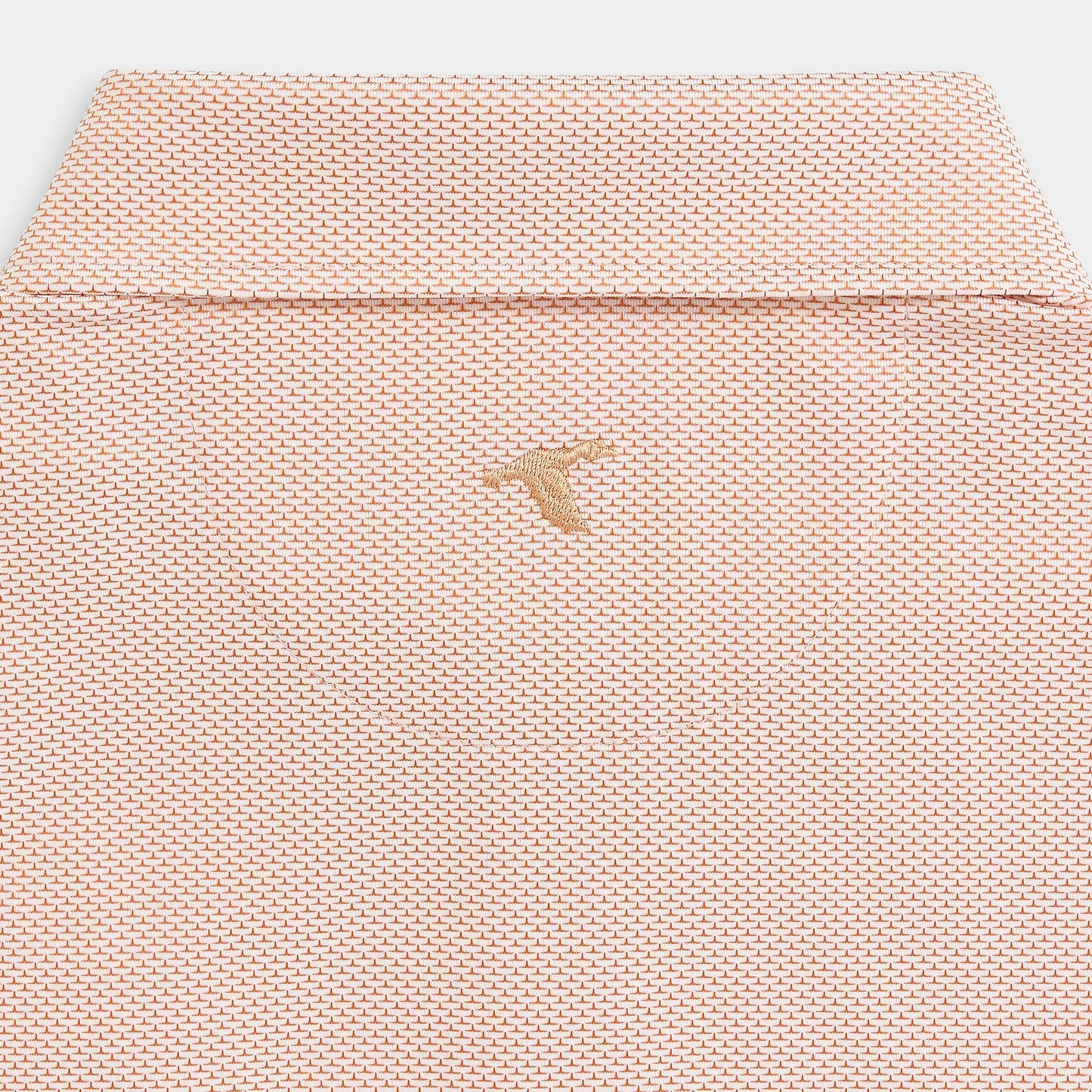 AMBER JACUARD POLO