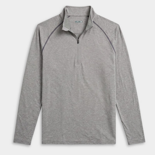 GRAY WANDER QUARTER ZIP