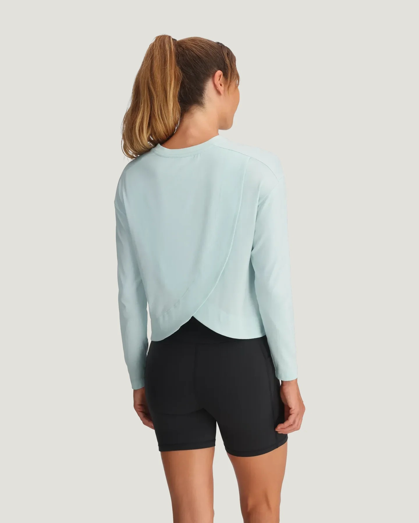 TROPIC SEA BAMBOO CROSSOVER LONG SLEEVE