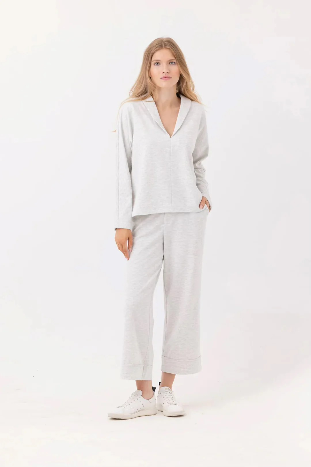 SUNDAYS HEATHER GREY LUCIA PANT