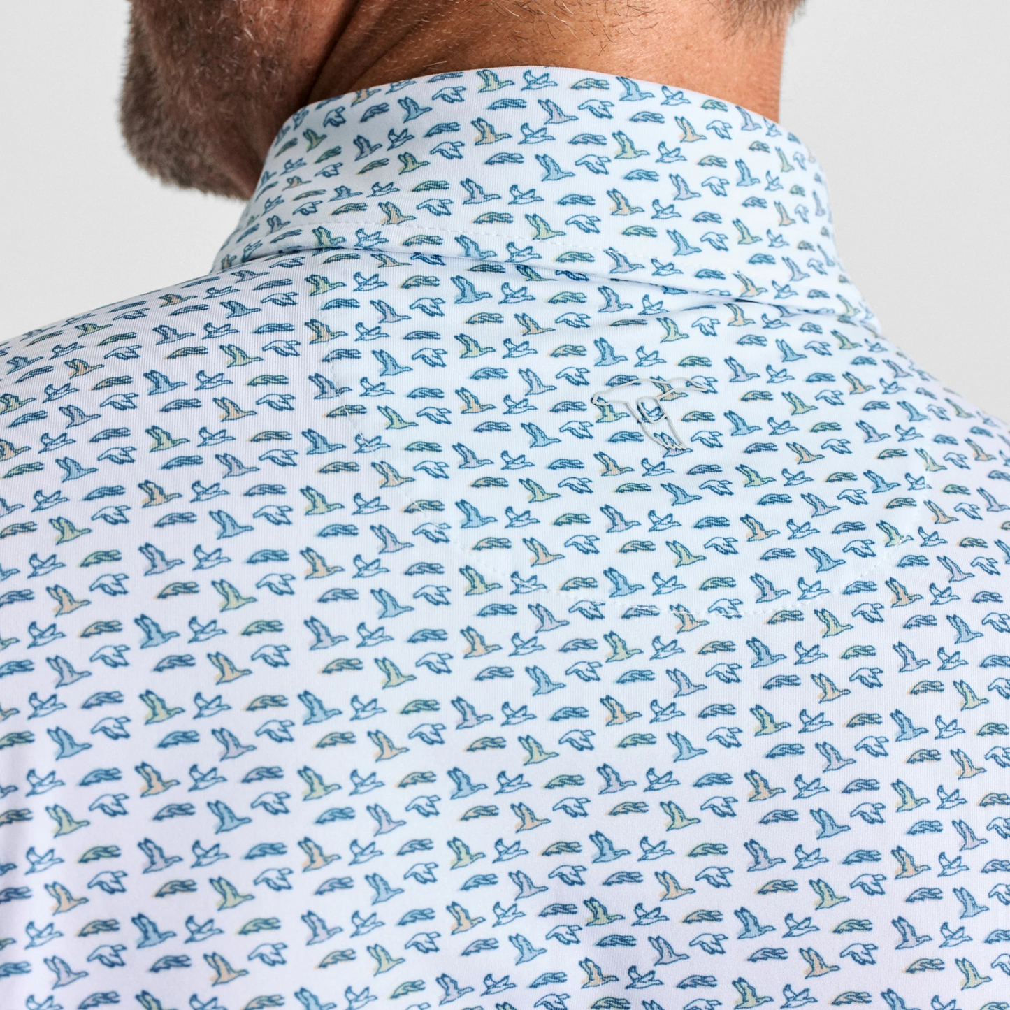 SOARING SILHOUETTES PRINTED POLO