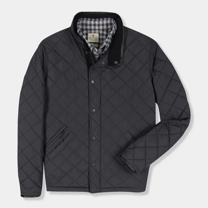 GENTEAL BLACKNORTHPOINT QUILTED COAT