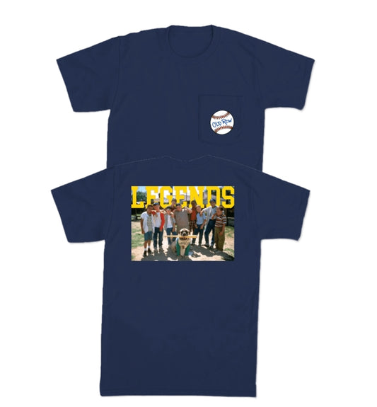 "THE SANDLOT" LEGENDS POCKET TEE