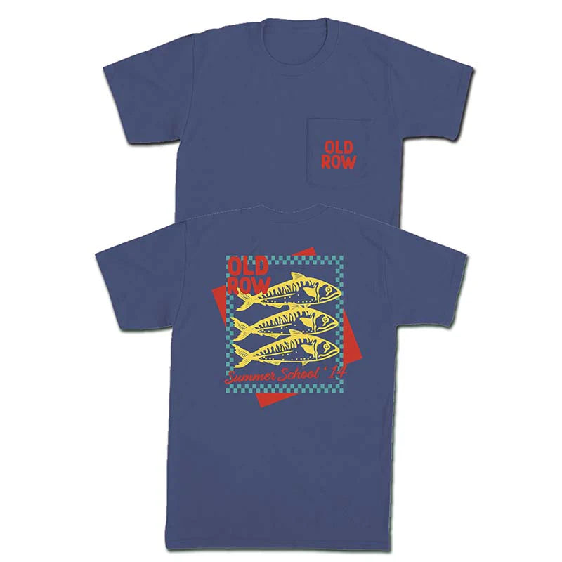 OLD ROW SUMMER SCHOOL POCKET TEE