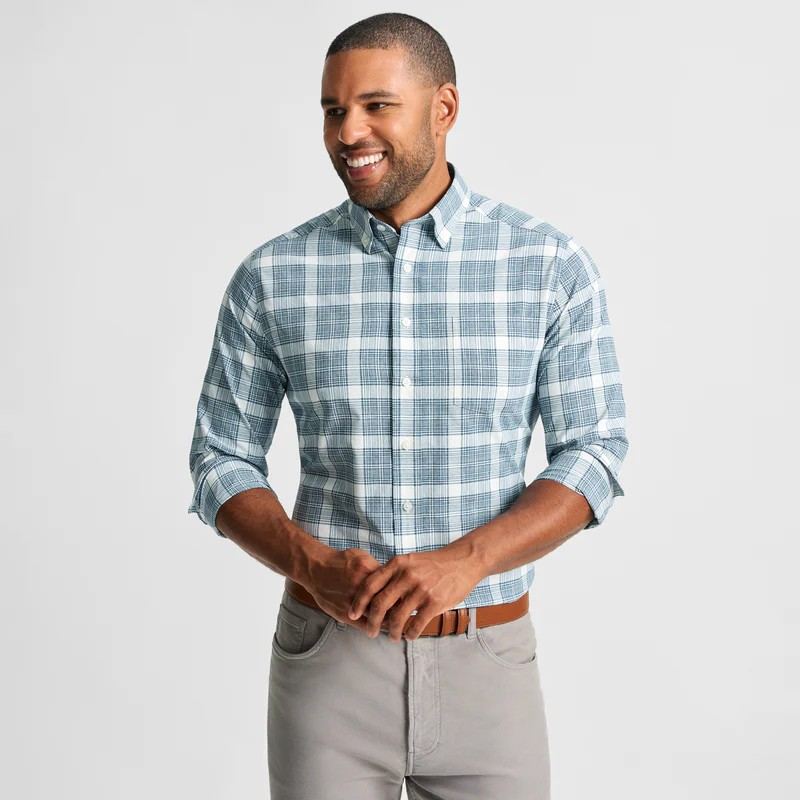 MIDNIGHT CAROLINA PERFORMANCE SPORT SHIRT