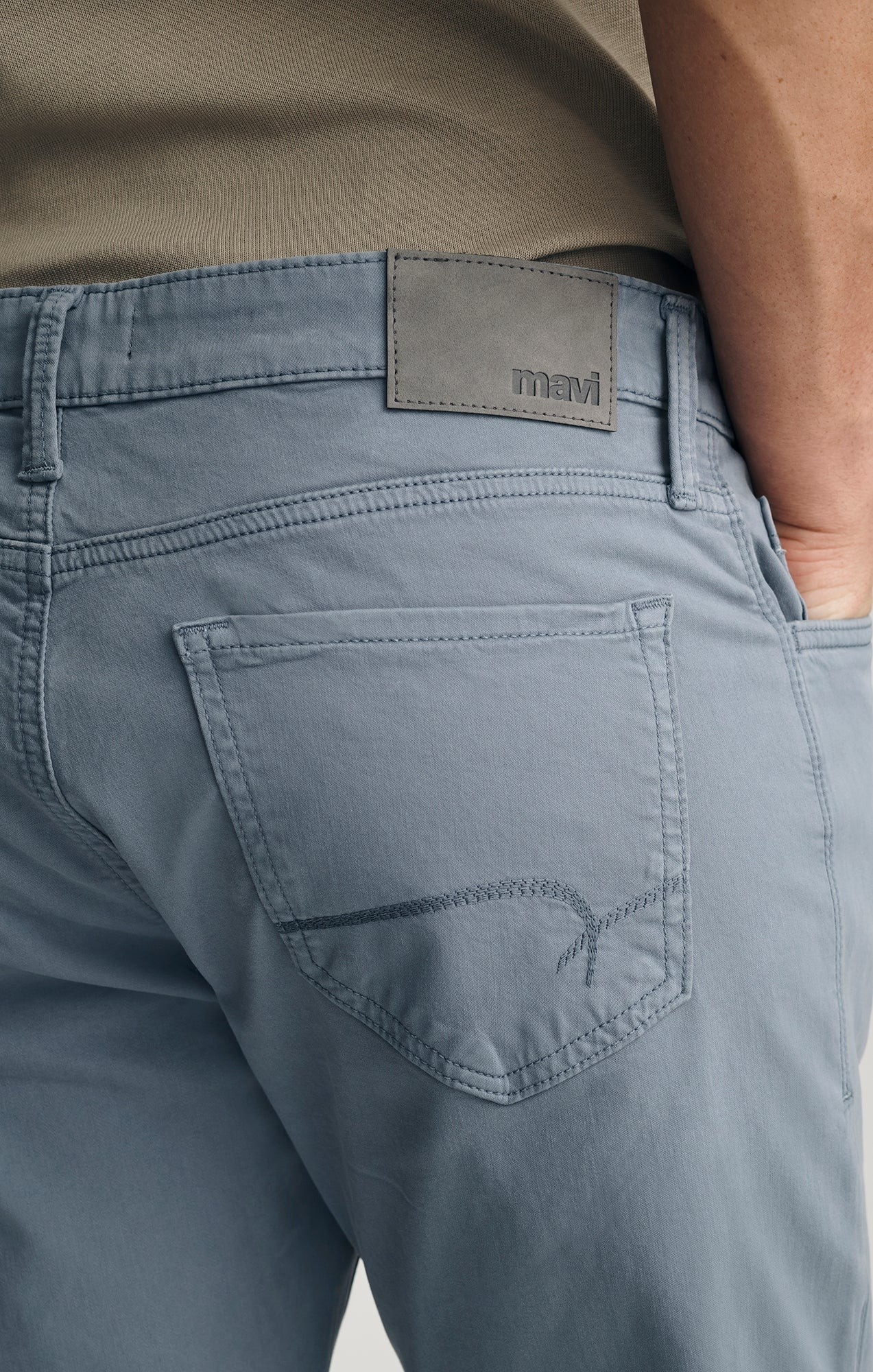 MATT STEEL TWILL CLASSIC STRAIGHT LEG PANT