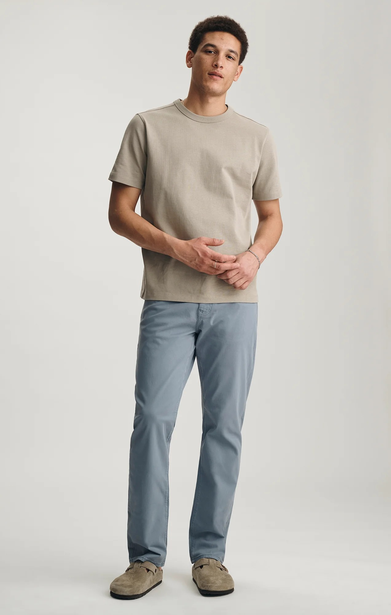 MATT STEEL TWILL CLASSIC STRAIGHT LEG PANT