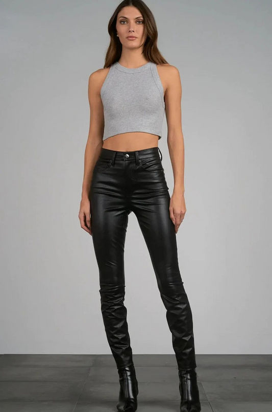 ELAN BLACK STRAIGHT LEG PANT