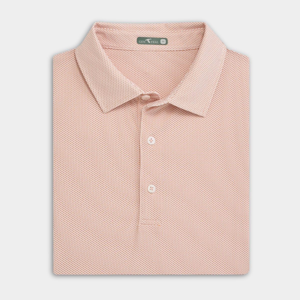 AMBER JACUARD POLO