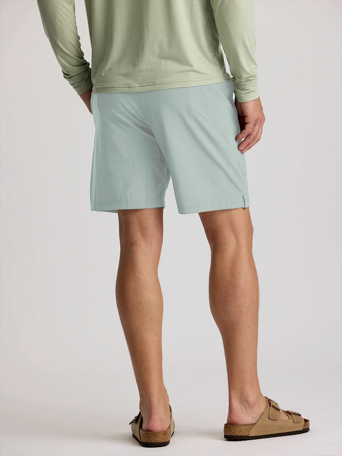 SURF SPRAY MEN'S LINED ACTIVE BREEZE SHORT 7"