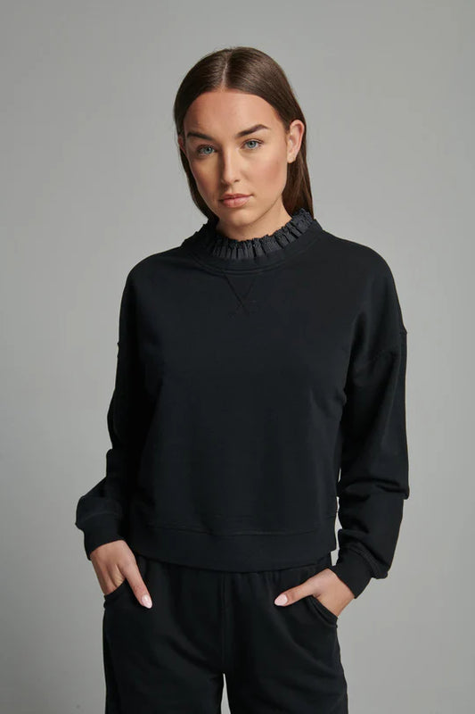 SUNDAYS BLACK LUCIE SWEATSHIRT