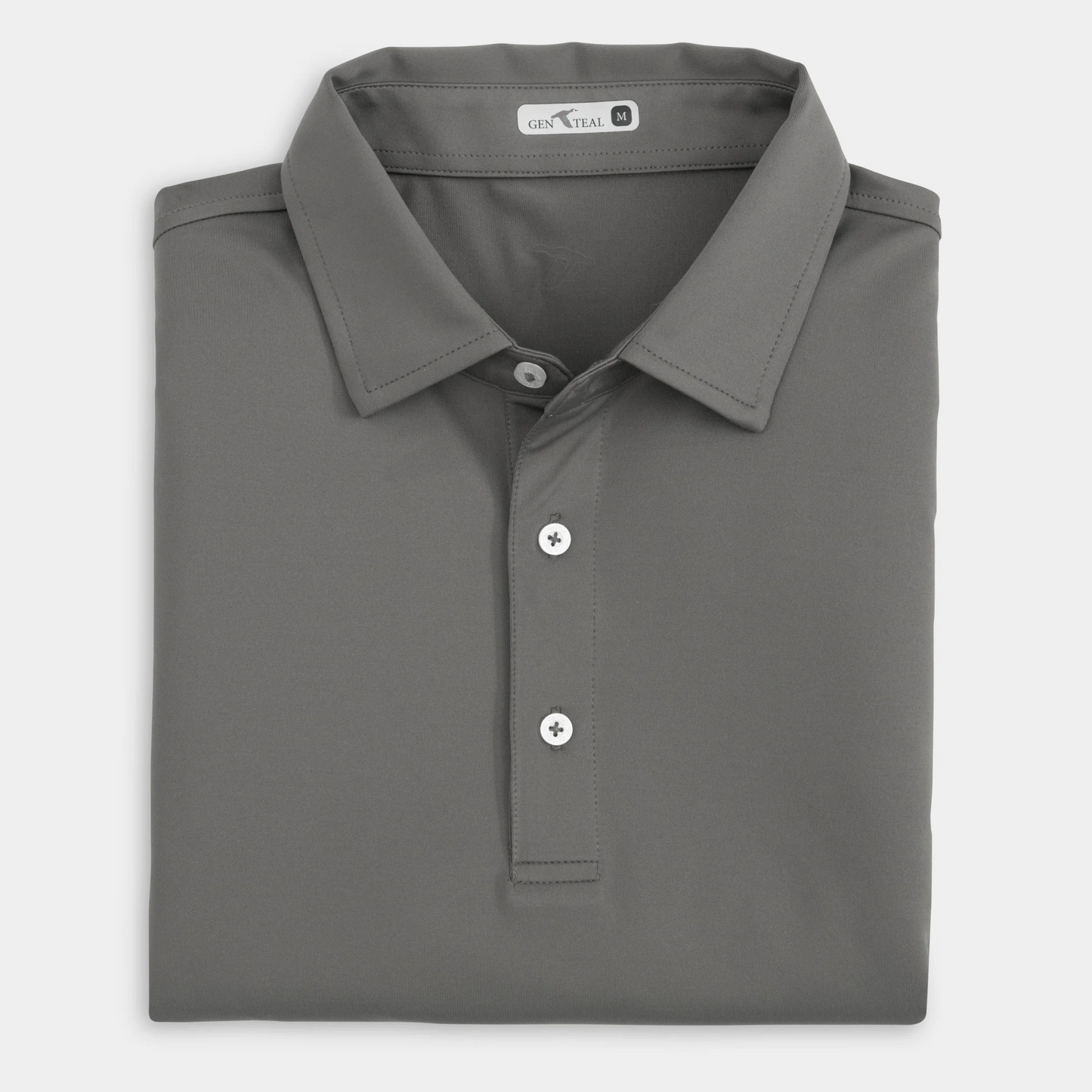 DARK CHARCOAL PERFORMANCE POLO