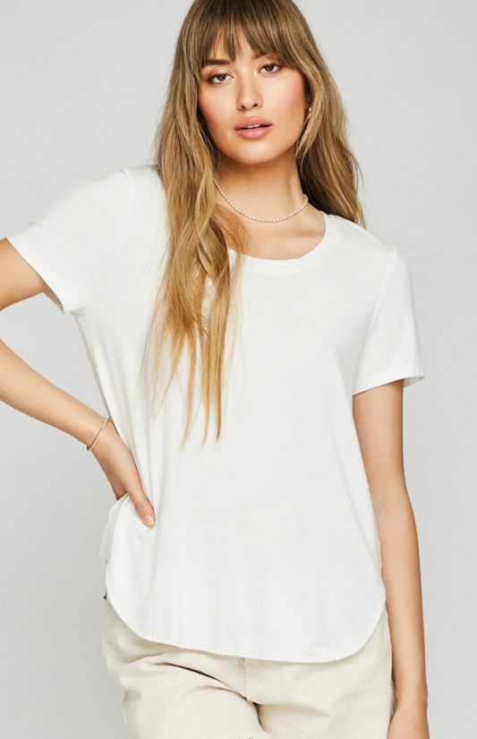 GENTLE FAWN WHITE ALABAMA TEE