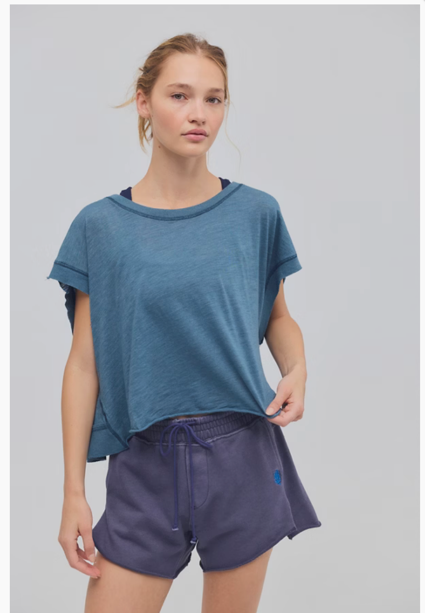 FREE PEOPLE RIPTIDE MY TIME TEE
