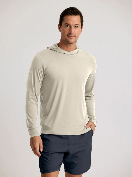 MEN'S HEATHER BIRCH ELEVATE LIGHTWEIGHT HOODIE