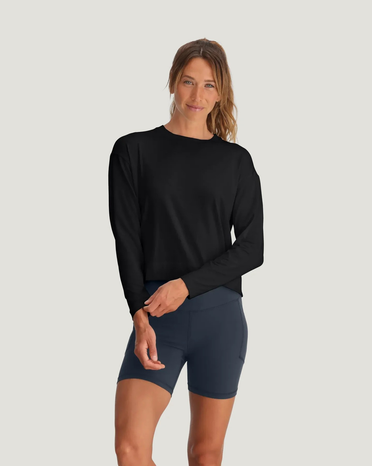 BAMBOO CROSSOVER LONG SLEEVE