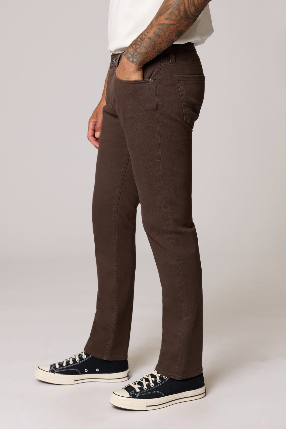 CHOCOLATE BROWN ZACH PANTS
