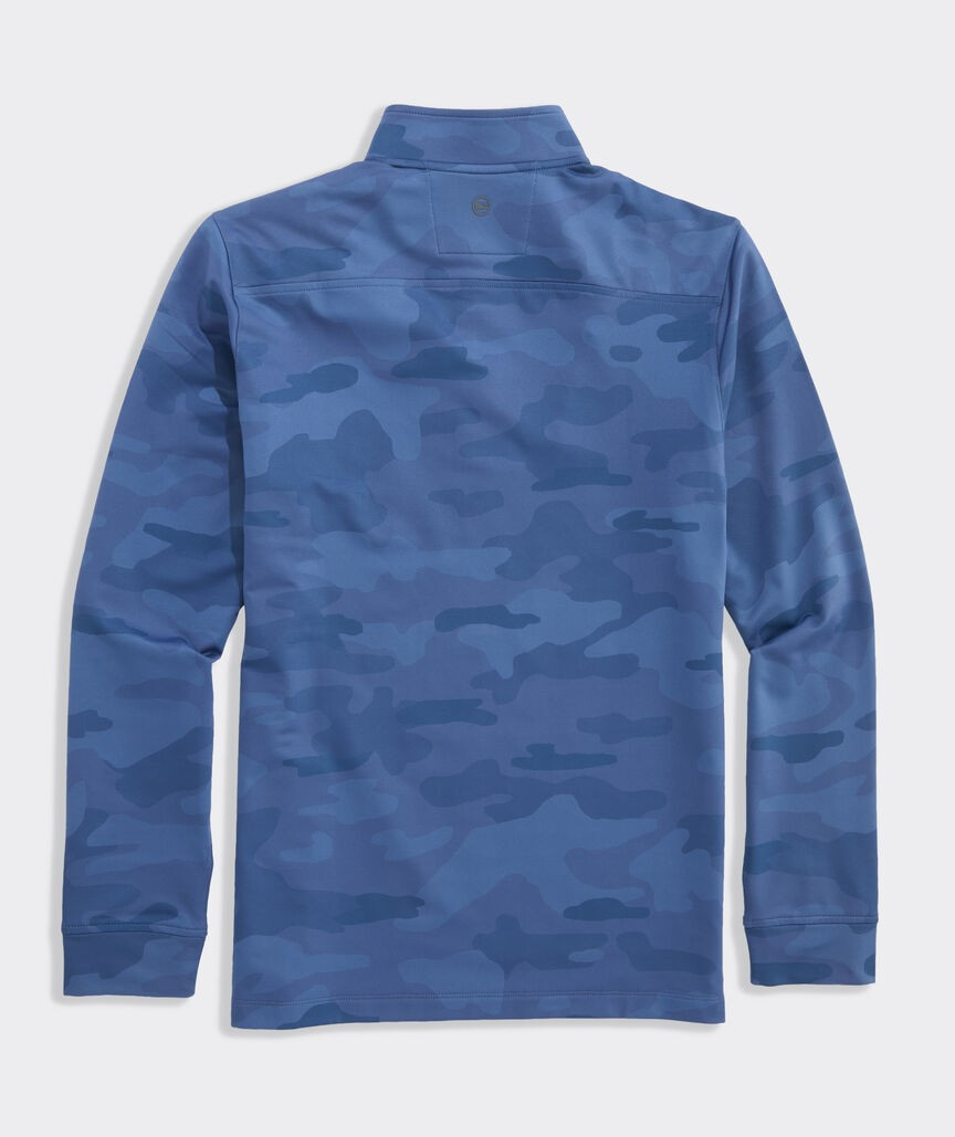 MOONSHINE CAMO PERFORMANCE CLUB QUARTER-ZIP
