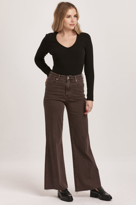 MOCHA BROWN FIONA JEANS