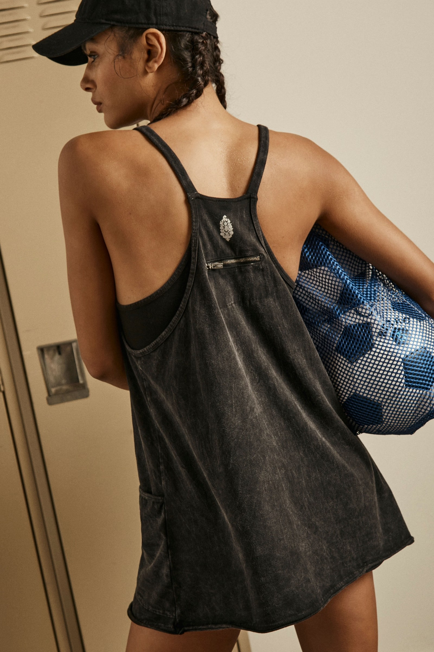 BLACK HOT SHOT MINI DRESS