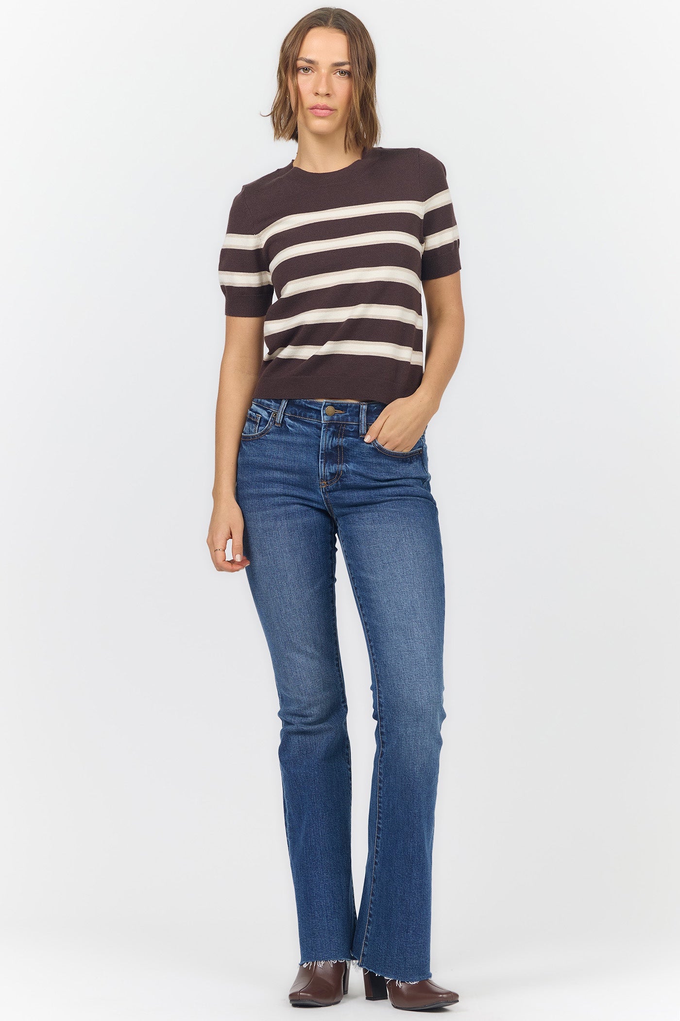 DEAR JOHN CHOCOLATE AMARIS SWEATER