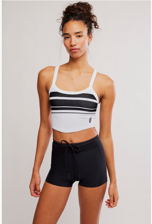 RETRO STRIPE BLACK/WHITE ALL CLEAR CAMI