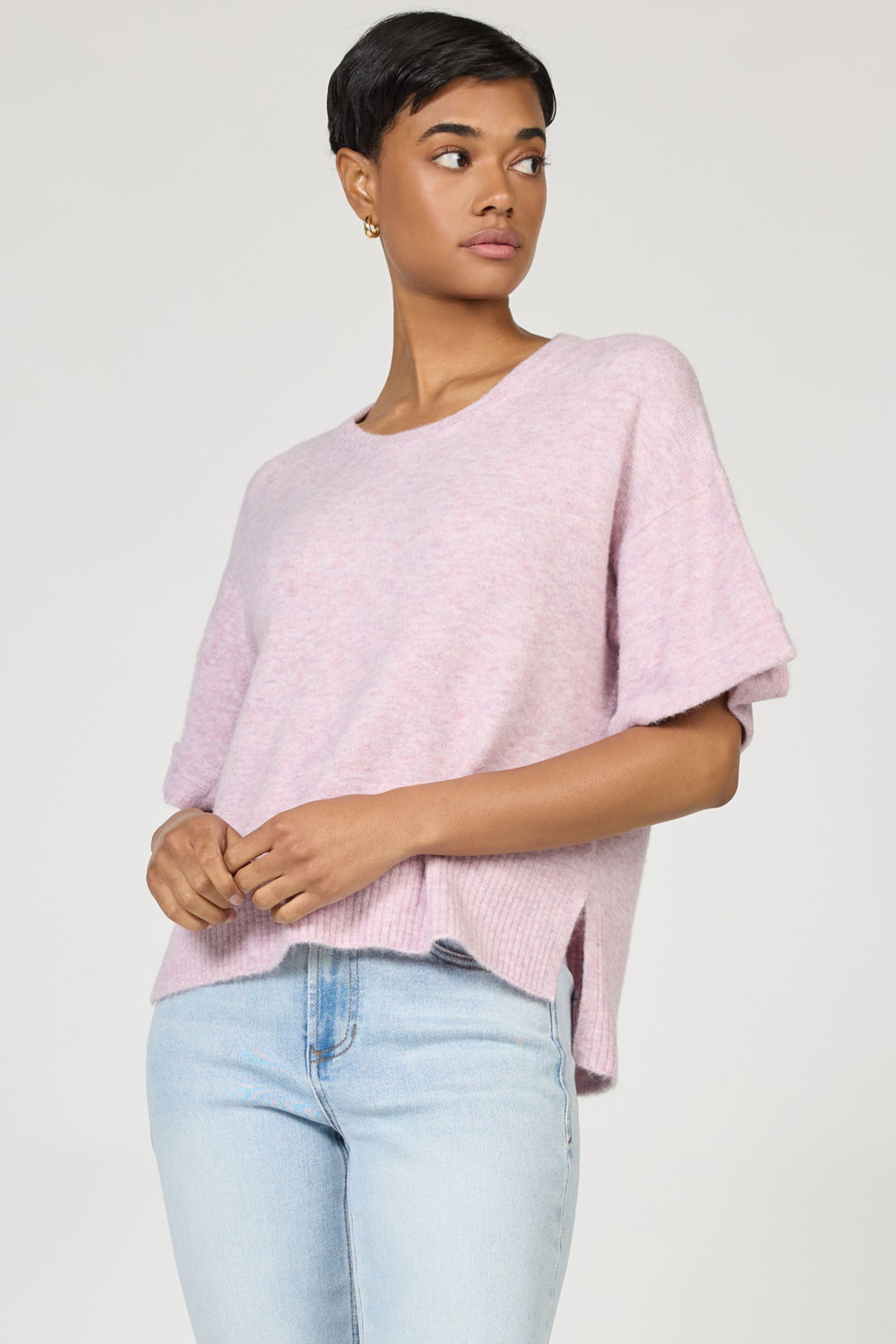 VIVID LILAC CATRINA TOP
