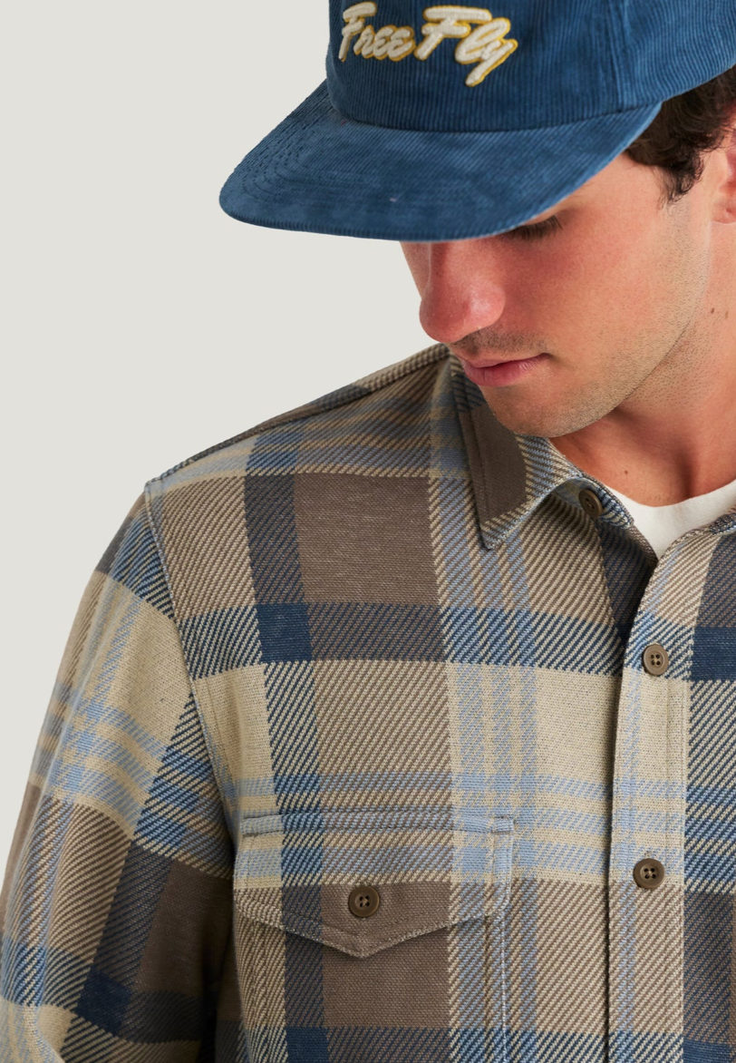 DESERT TAN PLAID GALLATIN OVERSHIRT