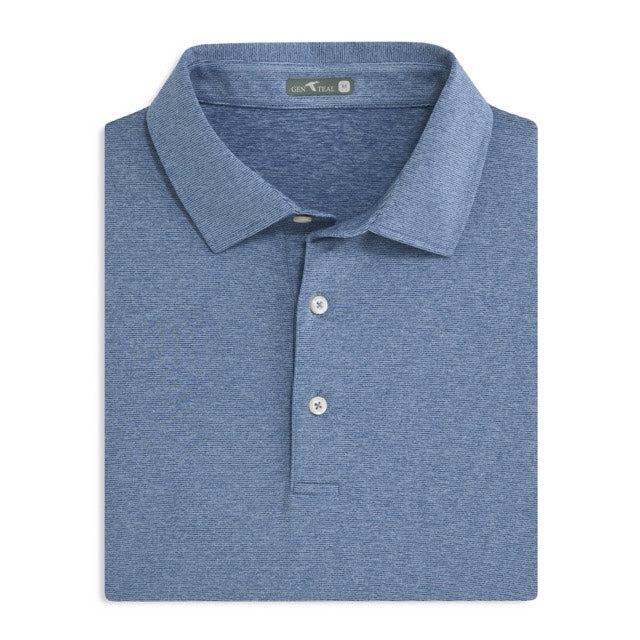 GENTEAL MIDNIGHT BROCK PERFORMANCE POLO