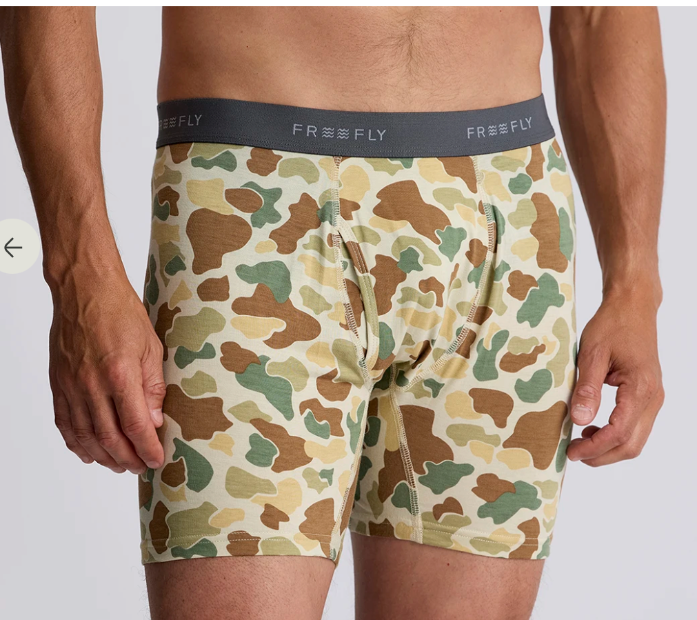 VINTAGE CAMO BAMBOO MOTION BOXER BRIEF
