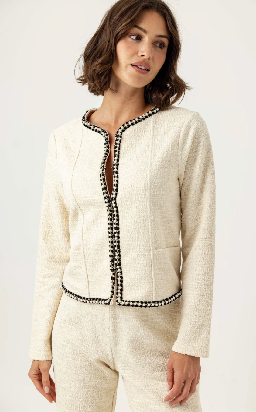 COCONUT MILK ADELINE CARDIGAN
