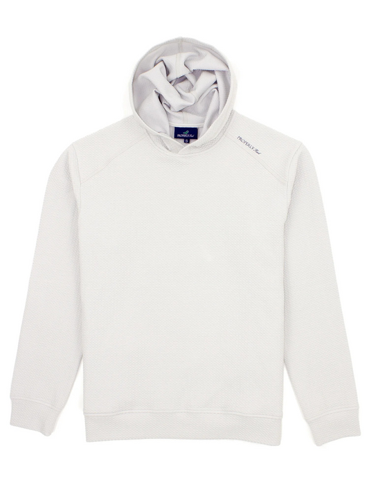 PROPERLY TIED ICE GREY PALMETTO HOODIE