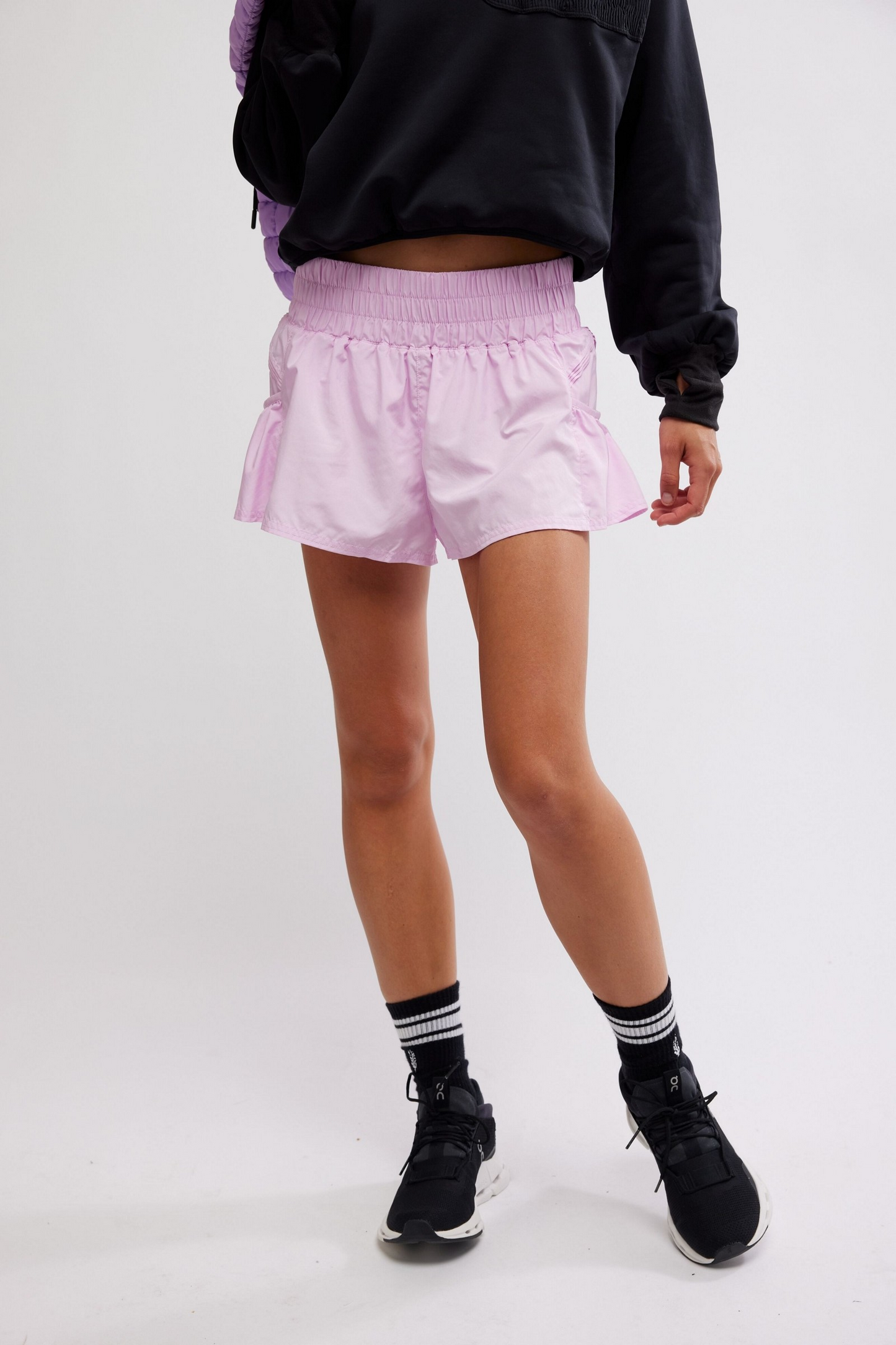 POWDER PINK GET YOUR FLIRT ON SHORTS