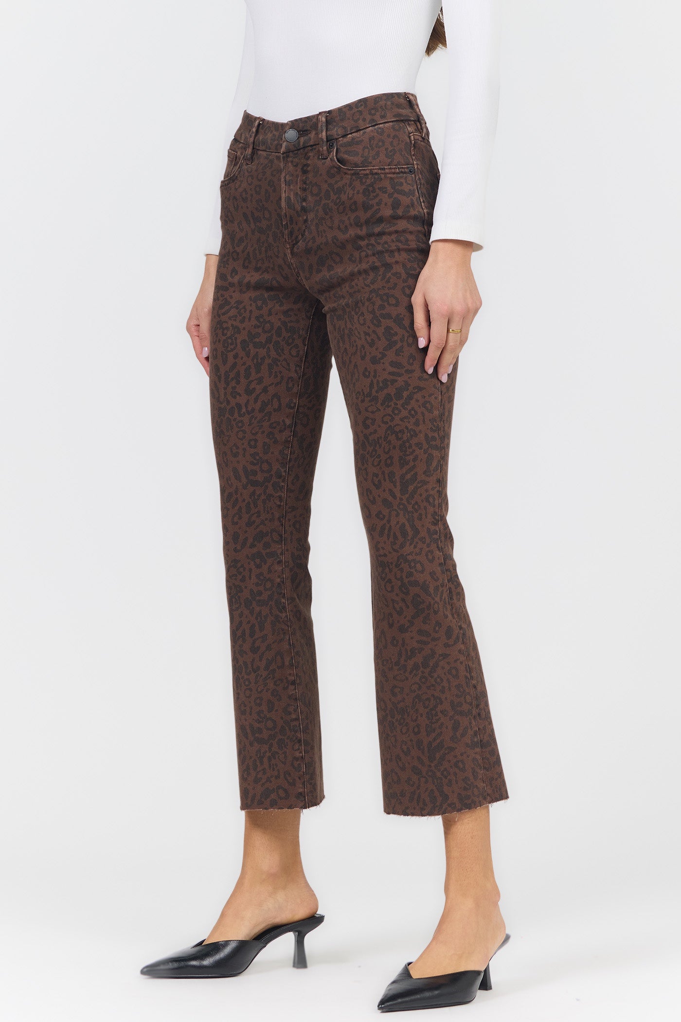DEAR JOHN BROWN LEOPARD JEANNE JEANS