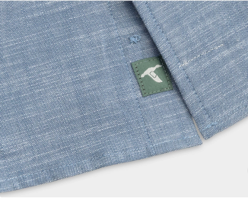 PARKER COTTON/TENCEL SPORT SHIRT