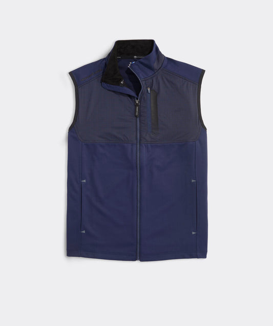 VINEYARD VINES NTOOTH NAUTICAL NAVY FAIRHAVEN GOLF VEST