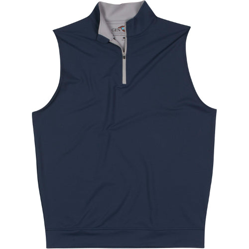 GENTEAL NAVY VENTURE PERFORMANCE QUARTER-ZIP VEST