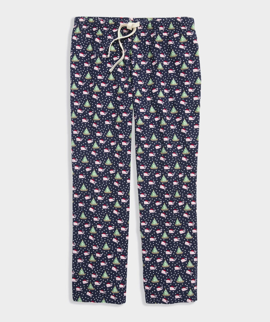 SANTA WHALE LOUNGE PANTS