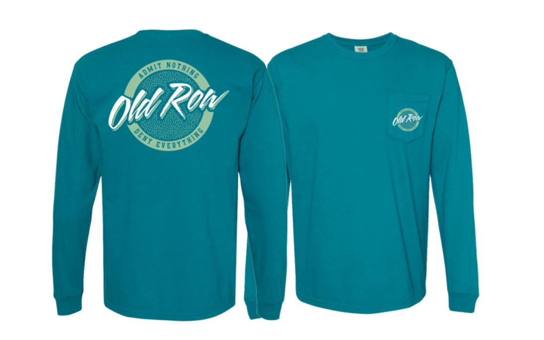 CIRCLE LOGO LONG SLEEVE POCKET TEE