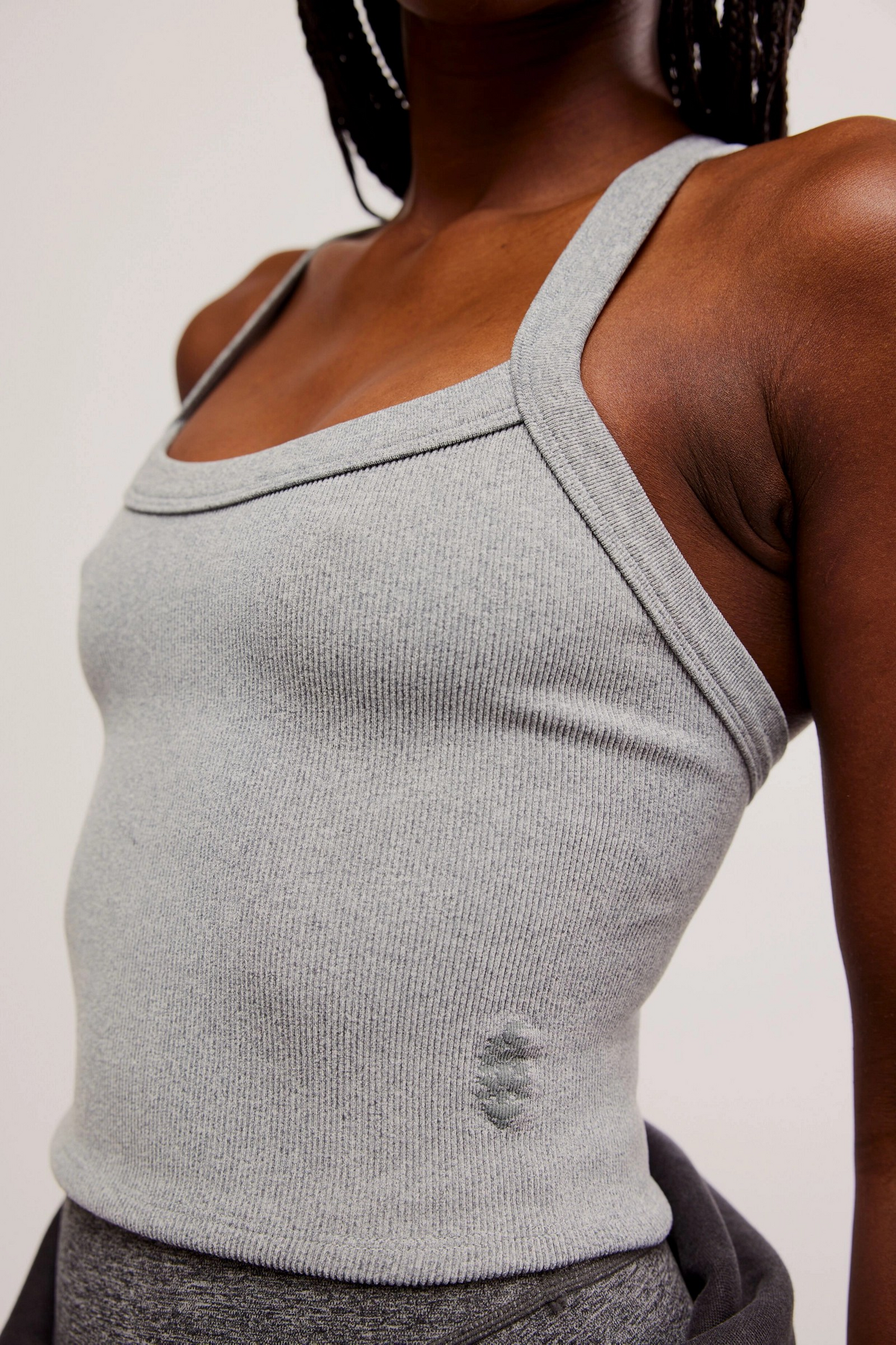 HEATHER GREY ALL CLEAR CAMI SOLID