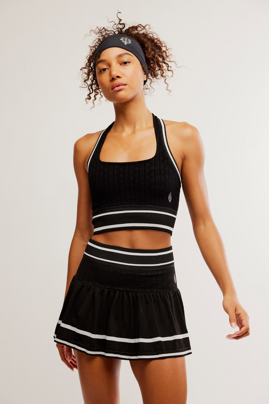 FREE PEOPLE BLACK/WHITE ADVANTAGE SET