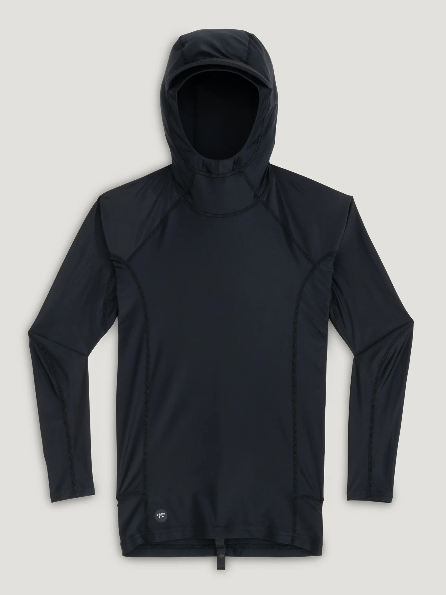 BLACK PINNACLE HOODED RASH GUARD